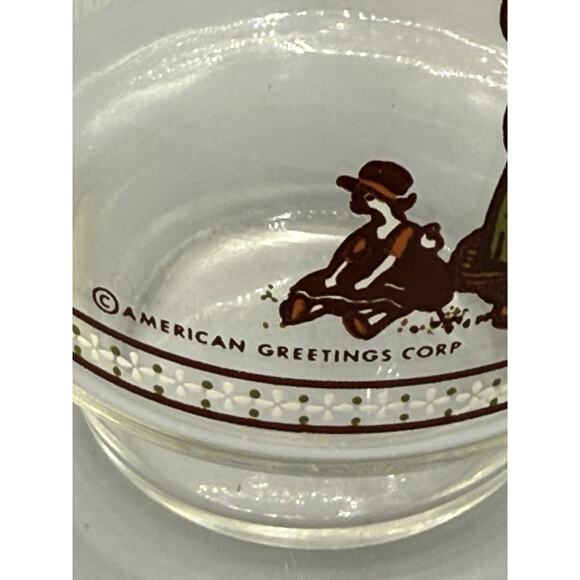 Vintage Holly Hobbie Coca-Cola Glasses Set of 2 ~ Limited Edition Happy Talk 70s - Picture 7 of 7